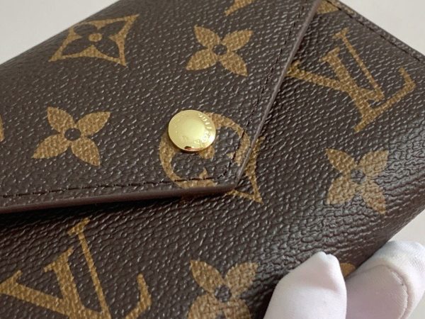 Louis Vuitton M62472 Victorine Monogram Wallet Canvas Women’s