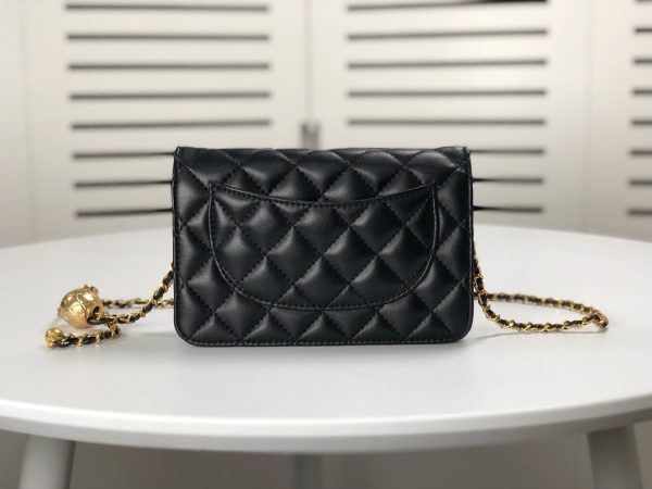 Chanel Matelasse Ball Chain Wallet