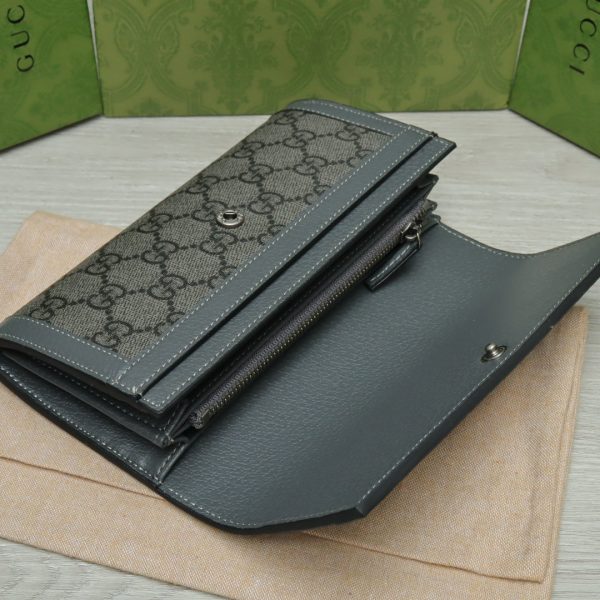 Gucci Wallets Black Grey