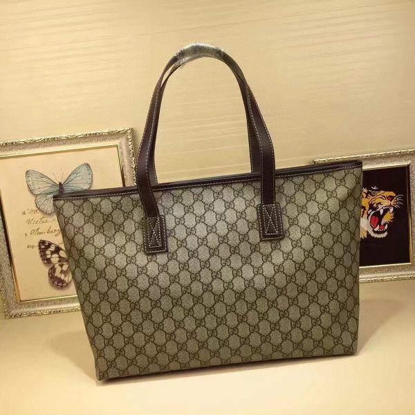 Gucci GG Supreme Large Monogram Tote Bag