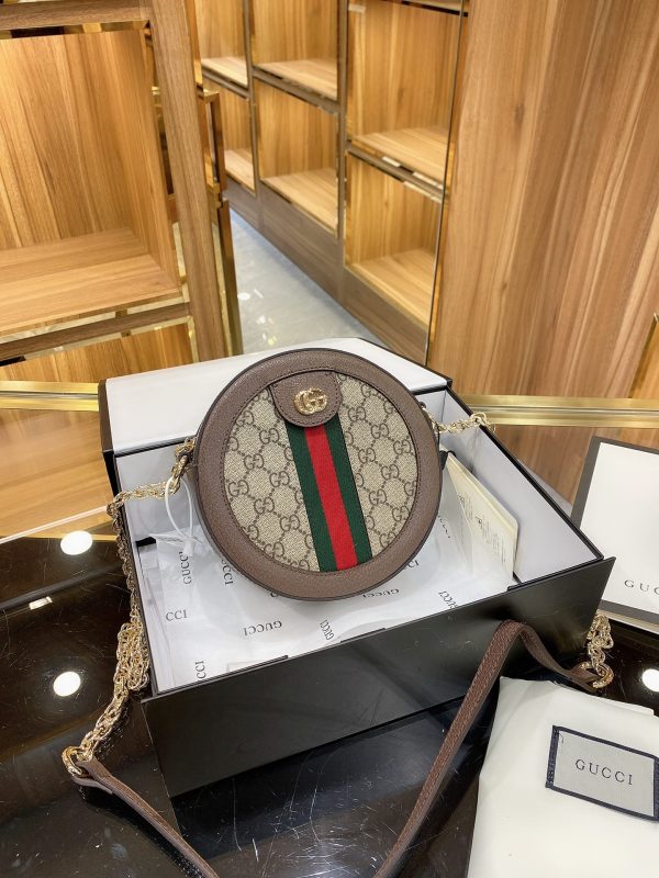 Gucci Round Ophidia Crossbody Bag