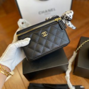 Chanel Vanity Pearl Crush Lambskin