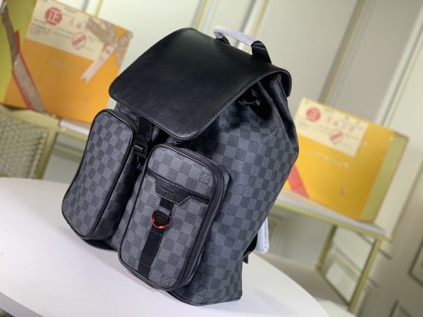 Louis Vuitton Utility Backpack Damier Graphite