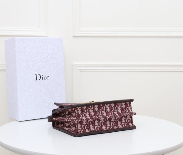 Dior 2-In-1 30 Montaigne Pouch Blue Dior Oblique Jacquard Women