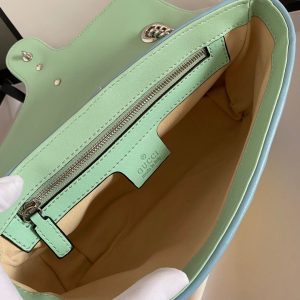 Gucci Marmont Shoulder Bag GG Small Pastel Multicolor