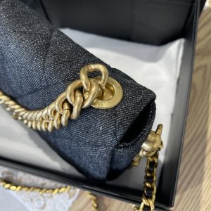 Chanel 19 Denim Flap Bag