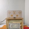 Bags Louis Vuitton Monogram Empreinte Zippy Women’s Wallet Claim Saffron M80402