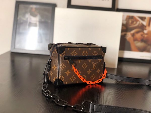 Louis Vuitton Mini Soft Trunk Monogram Brown/Orange