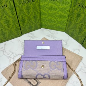 GUCCI Ophidia Jumbo GG Continental Wallet