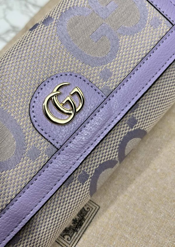 GUCCI Ophidia Jumbo GG Continental Wallet