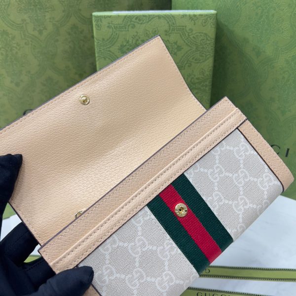 Gucci Ophidia Gg Continental Wallet