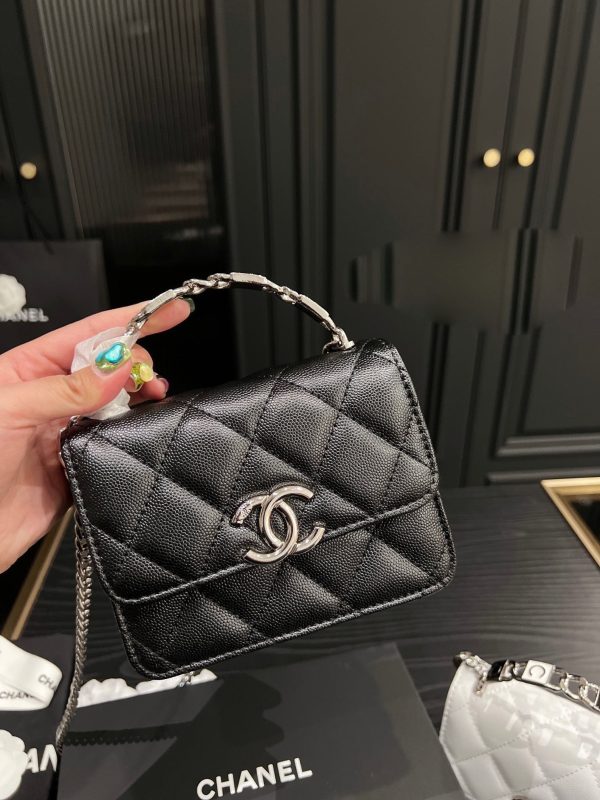 Chanel Coco Lettering Micro Flap