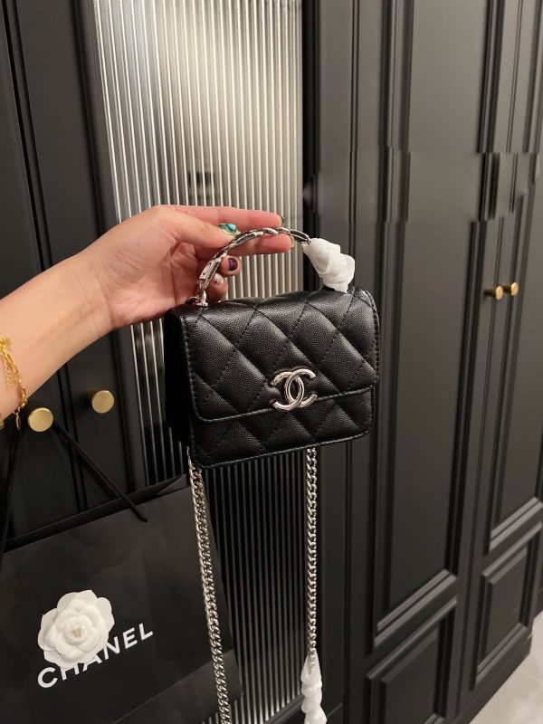 Chanel Coco Lettering Micro Flap