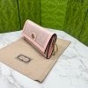 GUCCI Canvas Leather Logo Outlet Long Wallets