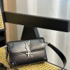 YSL SAINT LAURENT SOLFERINO SMALL SATCHEL