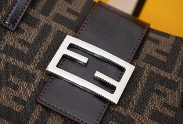 Fendi Zucca Canvas Mamma Hand Bag