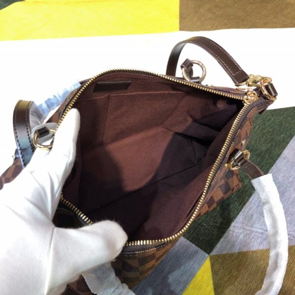 Louis Vuitton Damier Limington Brown N40023 Women’s Canvas Handbag