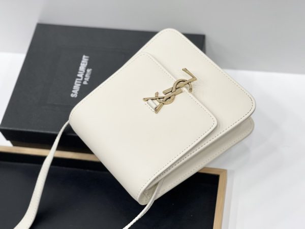 YSL Mini Nolita Crossbody Bag Cream Grade 1