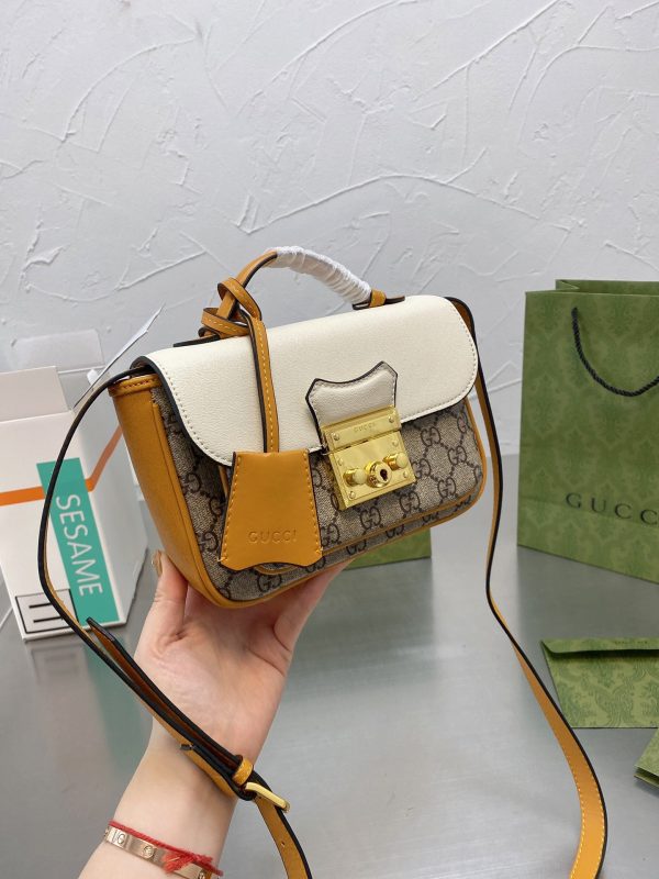 Gucci Padlock Mini Bag Yellow