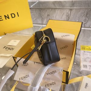 FENDI FF jacquard glazed fabric cross body bag