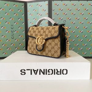 Gucci Women’s GG Marmont Small Top Handle Bag