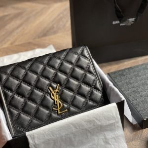 Saint Laurent Becky Mini Chain Bag in Carré