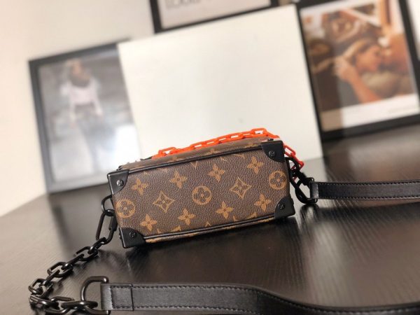 Louis Vuitton Mini Soft Trunk Monogram Brown/Orange