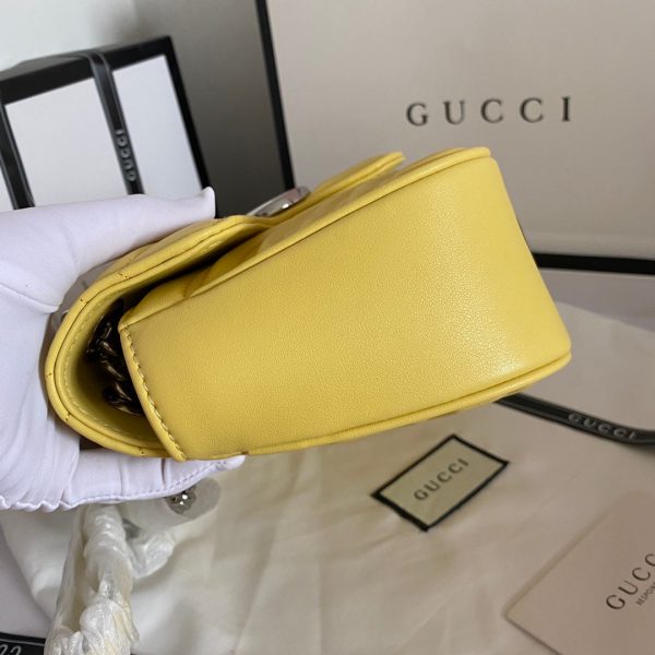 Gucci Marmont Small Pastel Yellow