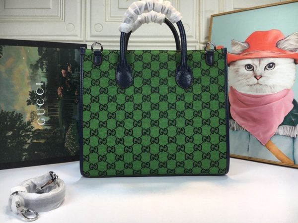 Gucci Retro GG canvas tote bag