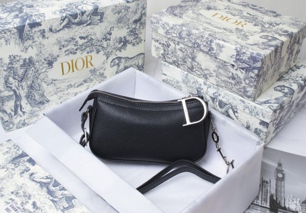 Christian Dior Logo Letters Charm Bag