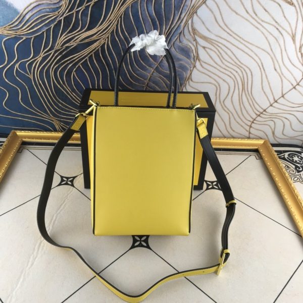 Fendi Large Yellow Crossbody Bag