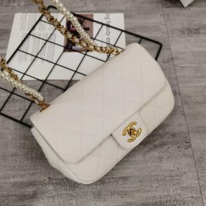 CHANEL PEARL CRUSH MINI SQUARE FLAP BAG