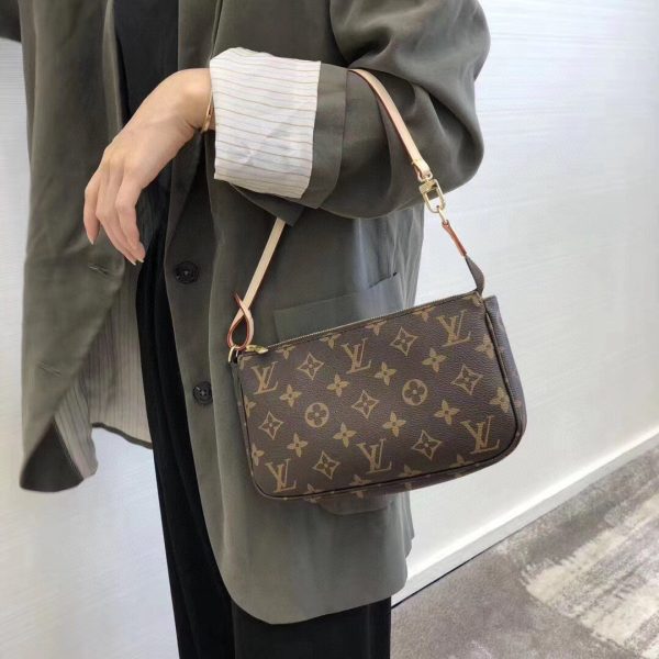 LOUIS VUITTON Pochette Accessoires Monogram Canva