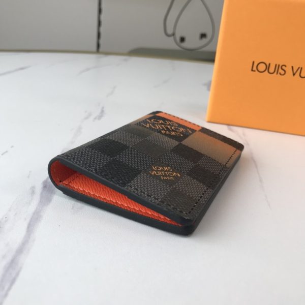 LOUIS VUITTON  Damier Graphite Pocket Organizer NM Comet