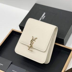 YSL Mini Nolita Crossbody Bag Cream Grade 1