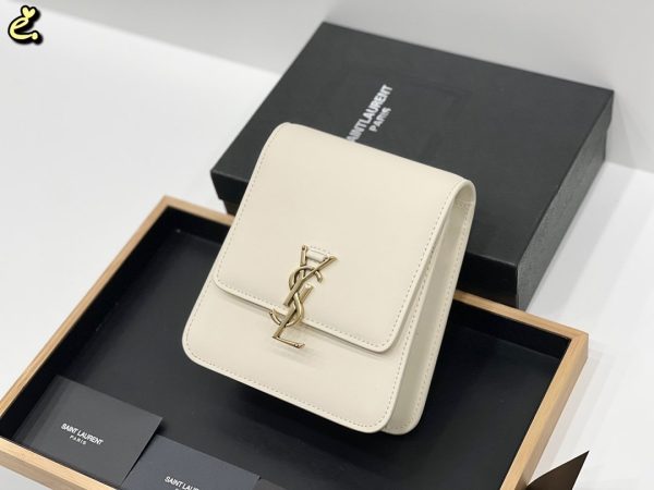 YSL Mini Nolita Crossbody Bag Cream Grade 1