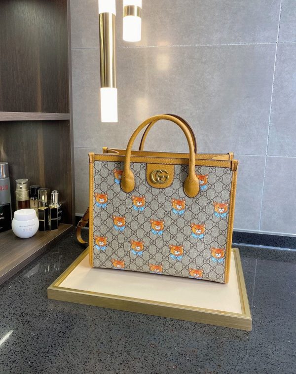 Gucci Kai x GG Supreme Tote Bag