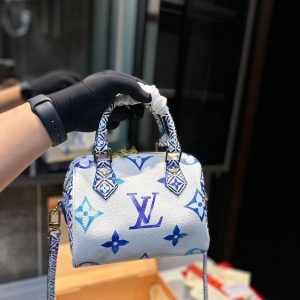 LOUIS VUITTON LV BY THE POOL SPEEDY BANDOULIERE 20 BAG SUPER