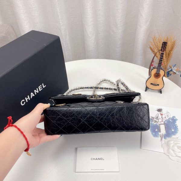 Chanel Coin Medallion Flap Bag Quilted Aged Calfskin Medium