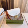 Gucci Natural Padlock GG Small Leather Shoulder Bag