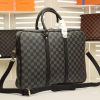 LOUIS VUITTON Porte-documents Voyage PM Eclipse Monogram