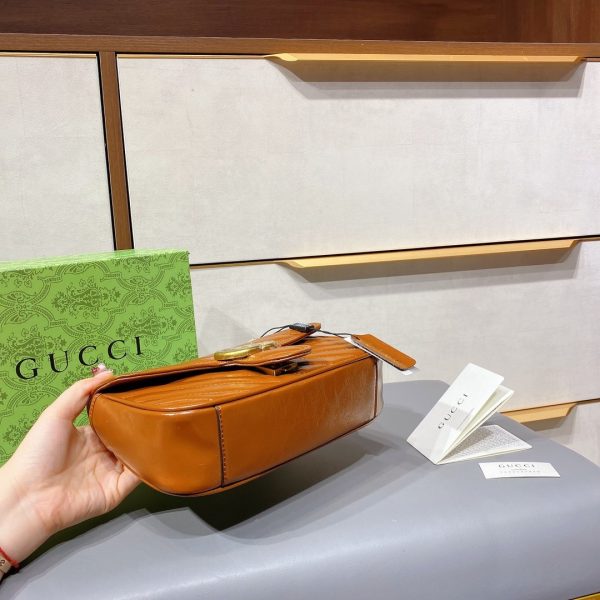 Gucci GG Marmont Mini Matelassé Shoulder Bag