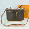 Louis Vuitton Nice Train Case Monogram Canvas Brown 423301