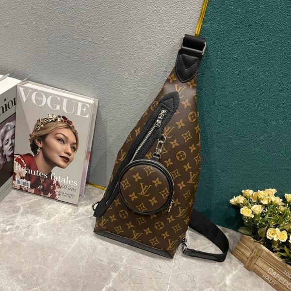 LOUIS VUITTON Duo Monogram Cross Bag