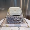 Dior Caro Double Pouch Beige