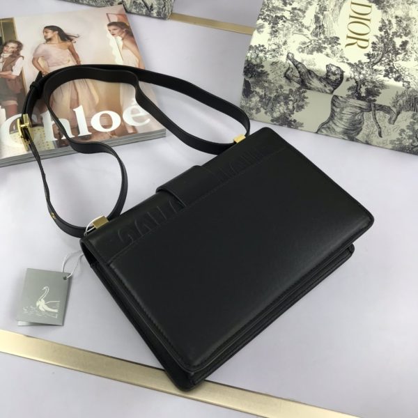 DIOR 30 Montaigne Bag Black Box Calfskin Women