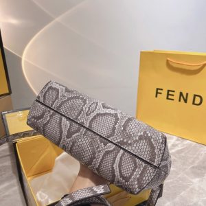 Fendi First Small Natural Python