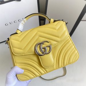 GUCCI GG Marmont mini top handle bag