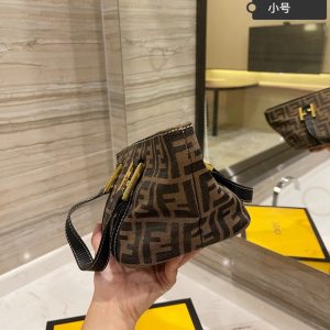 FENDI Zucca Canvas Hand Bag