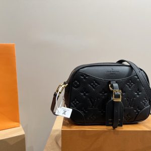 Louis Vuitton Diane Monogram Emprinete Leather Black